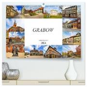 Grabow Impressionen (hochwertiger Premium Wandkalender 2024 DIN A2 quer), Kunstdruck in Hochglanz