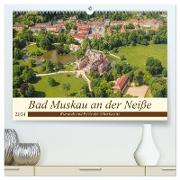 Bad Muskau an der Neiße (hochwertiger Premium Wandkalender 2024 DIN A2 quer), Kunstdruck in Hochglanz