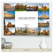 Neuruppin Impressionen (hochwertiger Premium Wandkalender 2024 DIN A2 quer), Kunstdruck in Hochglanz