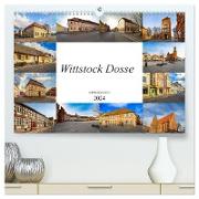 Wittstock Dosse Impressionen (hochwertiger Premium Wandkalender 2024 DIN A2 quer), Kunstdruck in Hochglanz