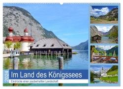 Im Land des Königssees (Wandkalender 2024 DIN A2 quer), CALVENDO Monatskalender