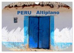 Peru Altiplano 2024 (Wandkalender 2024 DIN A4 quer), CALVENDO Monatskalender
