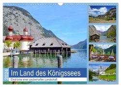 Im Land des Königssees (Wandkalender 2024 DIN A3 quer), CALVENDO Monatskalender