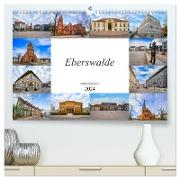 Eberswalde Impressionen (hochwertiger Premium Wandkalender 2024 DIN A2 quer), Kunstdruck in Hochglanz