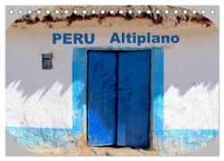 Peru Altiplano 2024 (Tischkalender 2024 DIN A5 quer), CALVENDO Monatskalender