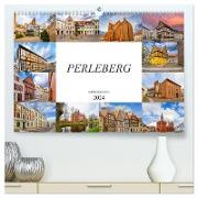 Perleberg Impressionen (hochwertiger Premium Wandkalender 2024 DIN A2 quer), Kunstdruck in Hochglanz