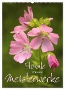 Florale Meisterwerke der Natur (Wandkalender 2024 DIN A2 hoch), CALVENDO Monatskalender