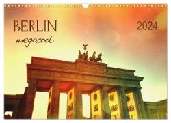Berlin megacool (Wandkalender 2024 DIN A3 quer), CALVENDO Monatskalender