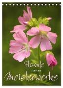 Florale Meisterwerke der Natur (Tischkalender 2024 DIN A5 hoch), CALVENDO Monatskalender