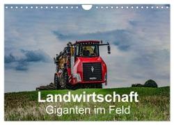 Landwirtschaft - Giganten im Feld (Wandkalender 2024 DIN A4 quer), CALVENDO Monatskalender