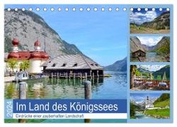 Im Land des Königssees (Tischkalender 2024 DIN A5 quer), CALVENDO Monatskalender