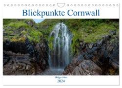 Blickpunkte Cornwall (Wandkalender 2024 DIN A4 quer), CALVENDO Monatskalender