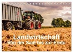 Landwirtschaft - Von der Saat bis zur Ernte (Tischkalender 2024 DIN A5 quer), CALVENDO Monatskalender