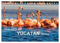 Unterwegs auf Yucatan Mexiko (Tischkalender 2024 DIN A5 quer), CALVENDO Monatskalender