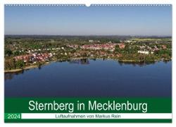 Sternberg in Mecklenburg - Luftaufnahmen von Markus Rein (Wandkalender 2024 DIN A2 quer), CALVENDO Monatskalender