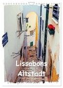 Lissabons Altstadt (Wandkalender 2024 DIN A4 hoch), CALVENDO Monatskalender