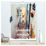 Lissabons Altstadt (hochwertiger Premium Wandkalender 2024 DIN A2 hoch), Kunstdruck in Hochglanz