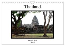 Thailand - auf stillen Wegen (Wandkalender 2024 DIN A4 quer), CALVENDO Monatskalender