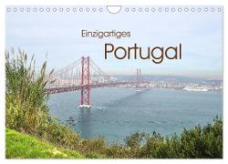 Einzigartiges Portugal (Wandkalender 2024 DIN A4 quer), CALVENDO Monatskalender