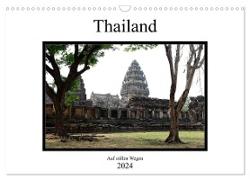 Thailand - auf stillen Wegen (Wandkalender 2024 DIN A3 quer), CALVENDO Monatskalender