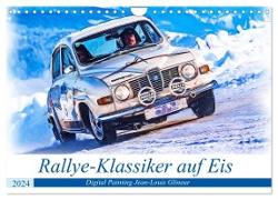 Rallye-Klassiker auf Eis (Wandkalender 2024 DIN A4 quer), CALVENDO Monatskalender