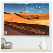 Namibia - Magie der Weite (hochwertiger Premium Wandkalender 2024 DIN A2 quer), Kunstdruck in Hochglanz