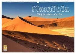 Namibia - Magie der Weite (Wandkalender 2024 DIN A2 quer), CALVENDO Monatskalender