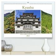 Kyushu - Japans vielfältigste Insel (hochwertiger Premium Wandkalender 2024 DIN A2 quer), Kunstdruck in Hochglanz