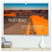 Namibia, Schönheit und Vielfalt (hochwertiger Premium Wandkalender 2024 DIN A2 quer), Kunstdruck in Hochglanz