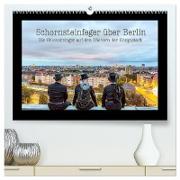 Schornsteinfeger über Berlin - Die Glücksbringer auf den Dächern der Hauptstadt (hochwertiger Premium Wandkalender 2024 DIN A2 quer), Kunstdruck in Hochglanz