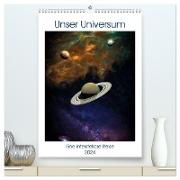 Unser Universum eine interstellare Reise (hochwertiger Premium Wandkalender 2024 DIN A2 hoch), Kunstdruck in Hochglanz