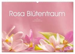Rosa Blütentraum (Wandkalender 2024 DIN A2 quer), CALVENDO Monatskalender