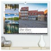 Der Harz - Malerisches Mittelgebirge (hochwertiger Premium Wandkalender 2024 DIN A2 quer), Kunstdruck in Hochglanz