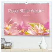 Rosa Blütentraum (hochwertiger Premium Wandkalender 2024 DIN A2 quer), Kunstdruck in Hochglanz