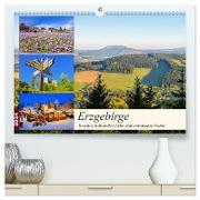 Erzgebirge - Reiches kulturelles Erbe und erholsame Natur (hochwertiger Premium Wandkalender 2024 DIN A2 quer), Kunstdruck in Hochglanz