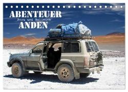 Abenteuer Anden - Peru und Bolivien (Tischkalender 2024 DIN A5 quer), CALVENDO Monatskalender