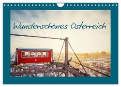 Wunderschönes Österreich (Wandkalender 2024 DIN A4 quer), CALVENDO Monatskalender