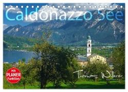 Caldonazzo See (Tischkalender 2024 DIN A5 quer), CALVENDO Monatskalender
