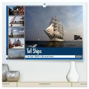 Analoge Fotografie Tall Ships Sail 1995 Bremerhaven (hochwertiger Premium Wandkalender 2024 DIN A2 quer), Kunstdruck in Hochglanz