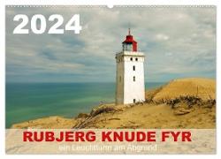 Rubjerg Knude Fyr (Wandkalender 2024 DIN A2 quer), CALVENDO Monatskalender