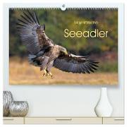 Majestätische Seeadler (hochwertiger Premium Wandkalender 2024 DIN A2 quer), Kunstdruck in Hochglanz