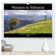 Wandern in Äthiopien (hochwertiger Premium Wandkalender 2024 DIN A2 quer), Kunstdruck in Hochglanz