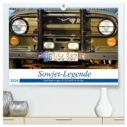 Sowjet-Legende - Der Geländewagen UAZ-469 in Kuba (hochwertiger Premium Wandkalender 2024 DIN A2 quer), Kunstdruck in Hochglanz