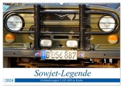 Sowjet-Legende - Der Geländewagen UAZ-469 in Kuba (Wandkalender 2024 DIN A2 quer), CALVENDO Monatskalender