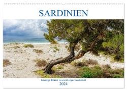 Sardinien Knorrige Bäume in urwüchsiger Landschaft (Wandkalender 2024 DIN A2 quer), CALVENDO Monatskalender