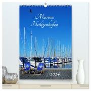 Marina Heiligenhafen (hochwertiger Premium Wandkalender 2024 DIN A2 hoch), Kunstdruck in Hochglanz