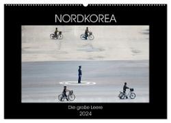 Nordkorea - Die große Leere (Wandkalender 2024 DIN A2 quer), CALVENDO Monatskalender
