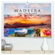 Madeira - Insel der Blumen 2024 (hochwertiger Premium Wandkalender 2024 DIN A2 quer), Kunstdruck in Hochglanz