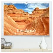 The Wave: Naturwunder im Südwesten der USA (hochwertiger Premium Wandkalender 2024 DIN A2 quer), Kunstdruck in Hochglanz