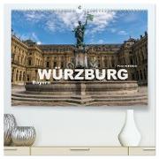 Würzburg - Bayern (hochwertiger Premium Wandkalender 2024 DIN A2 quer), Kunstdruck in Hochglanz
